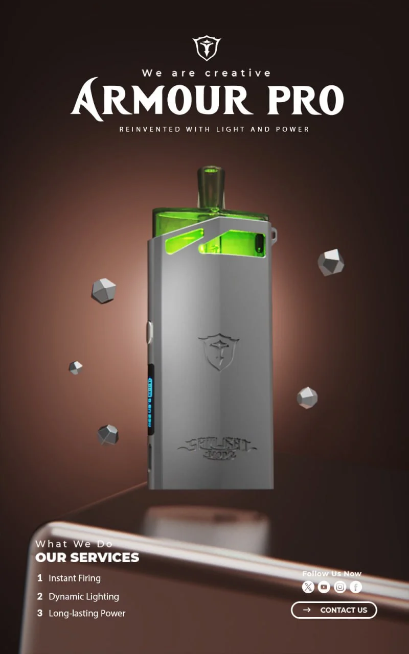 SAMURAI Armour Pro 將軍發光註油主機